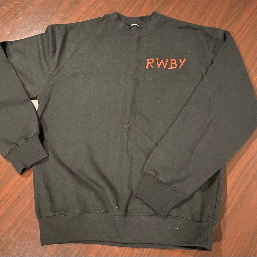 RWBY Ruby Rose Anime Black Sweatshirt
